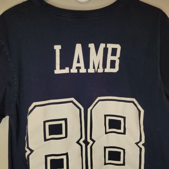 Dallas Cowboys Nike CeeDee Lamb #88 Tee T-Shirt Size L - Picture 9 of 12